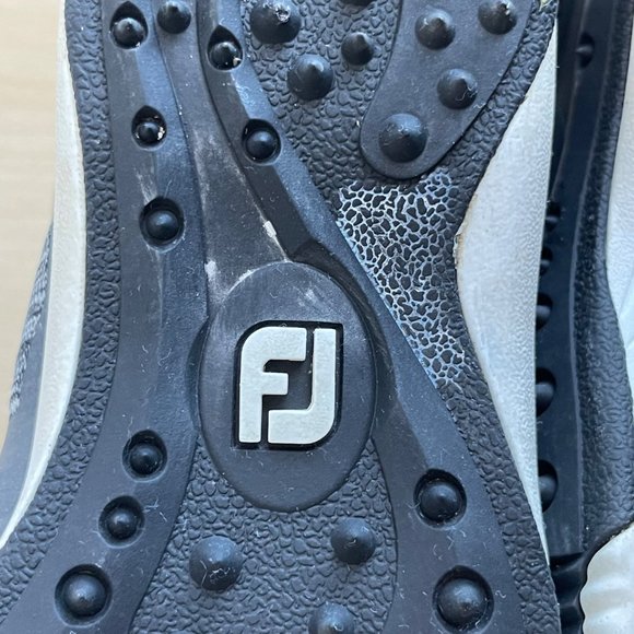 FootJoy FJ Women's Leisure Spike Less SuperFlex Golf Shoes Sz 8.5 Charcoal Gray - Picture 8 of 9
